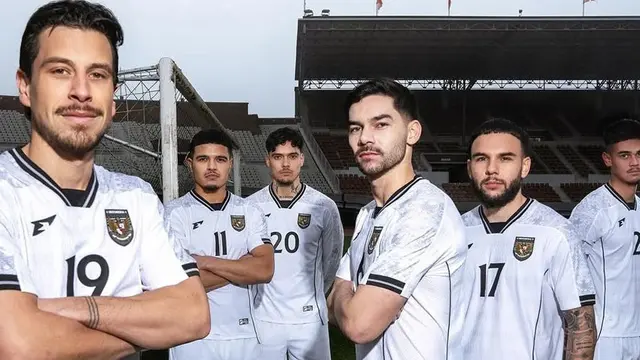 Jersey tandang baru Timnas Indonesia (c) Dok. ERSPO