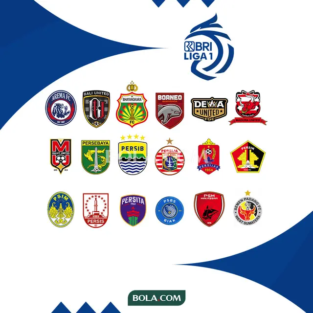BRI Liga 1 - Ilustrasi Logo BRI Liga 1 Musim 2025-2026