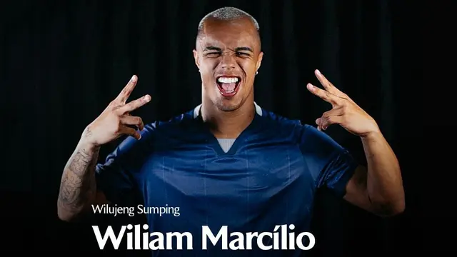Pemain asing anyar Persib Bandung William Moreira Da Silva Marcilio. (Dok Persib)