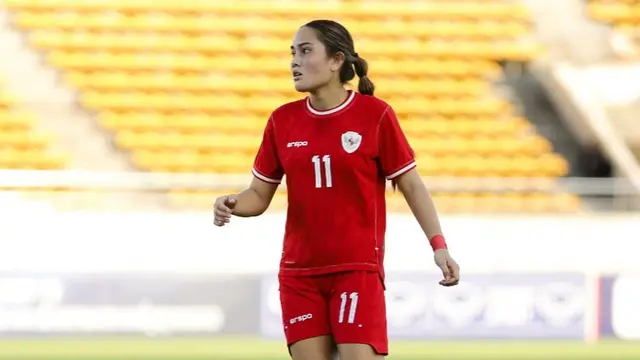 Penyerang Timnas Indonesia Putri, Sydney Hopper. (Bola.com/Instagram Sydney Hopper)