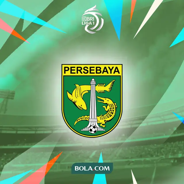 Ilustrasi Persebaya Surabaya BRI Liga 1.