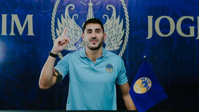 Franco Ramos Mingo, bek PSIM Yogyakarta, direkrut jelang musim 2025/26. (Dok. PSIM Yogyakarta)