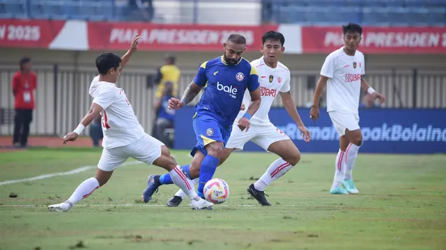 Liga Indonesia All Star menahan imbang Arema FC di Piama Presiden, Selasa (8/7/2025). (Dok. Piala Presiden 2025)