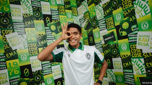 Muhammad Junior Haqi resmi berseragam PSS Sleman untuk tampil di Pegadaian Championship 2025/2026. (Dok. PSS)