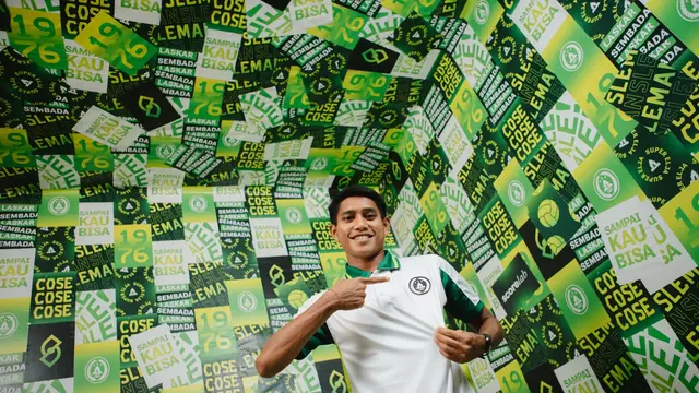 Muhammad Junior Haqi resmi berseragam PSS Sleman untuk tampil di Pegadaian Championship 2025/2026. (Dok. PSS)