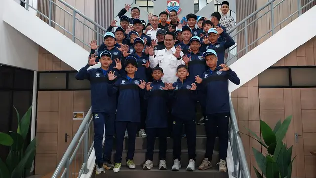 Akademi Persib Cimahi akan mewakili Indonesia di ajang internasional Gothia Cup 2025 di Swedia pada 13-19 Juli 2025 mendatang. (Erwin Snaz/Bola.com)