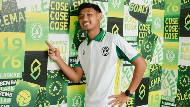 Rekrutan anyar PSS Sleman, Salman Alfarid. (Dokumentasi PSS)