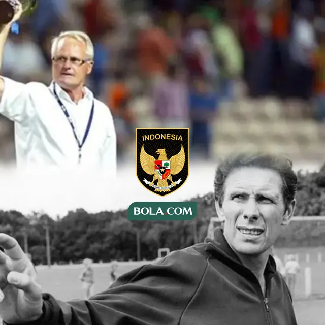Wiel Coerver dan Foppe de Haan. (Bola.com/Wiwig Prayugi)