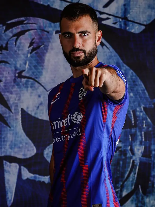 Jordi Amat resmi gabung Johor Darul Ta'zim (JDT). (Instagram JDT).