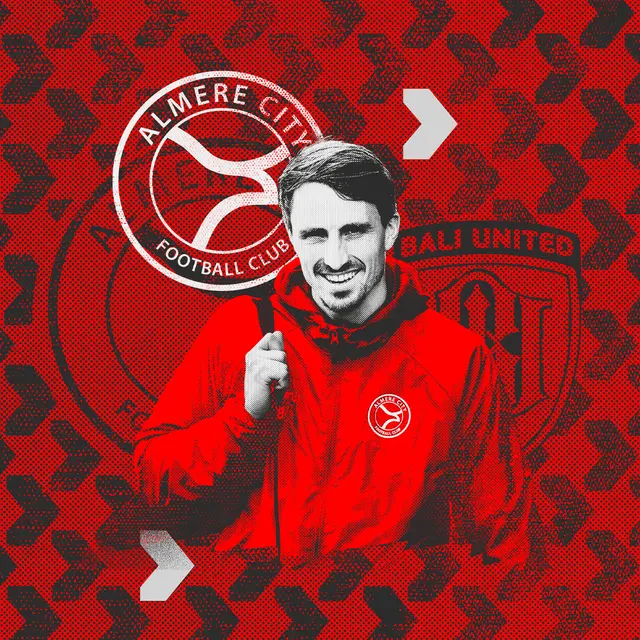 Tim Receveur resmi meninggalkan Almere City dan bergabung dengan Bali United. (Dok. Almere City)
