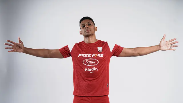 Pemain baru Persis Solo asal Brasil, Cleylton Santos. (Persis Solo)