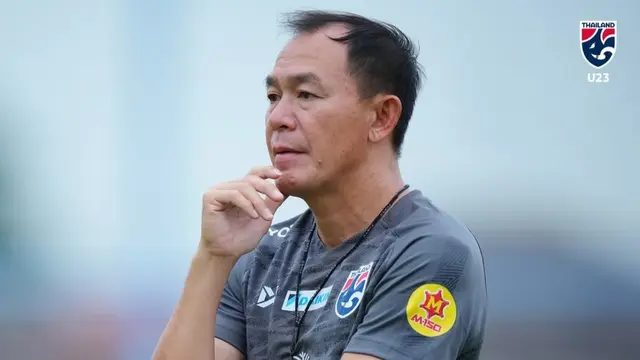 Pelatih Timnas Thailand U-23, Thawatchai Damrong-ongtrakul (Dok. Changsuek)
