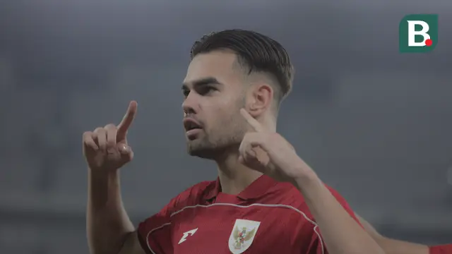 Striker Timnas Indonesia U-23, Jens Raven. (Bola.com/Abdul Aziz)