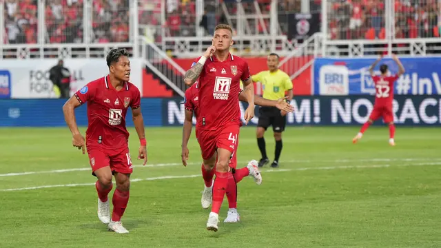 Wahyu Prasetyo dan Cassio Scheid (kanan) bersama Malut United di BRI Liga 1 2024/2025. (Dok. Malut United)