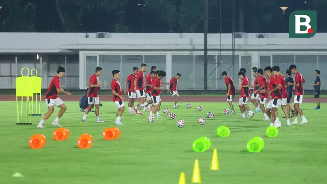 Timnas Indonesia U-23 terus menggenjot persiapan jelang bentrok dengan Filipina pada laga lanjutan Grup A Piala AFF U-23 2025. (Bola.com/M Iqbal Ichsan)