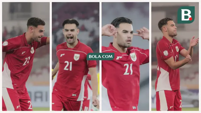 Jens Raven mencetak enam gol saat Timnas Indonesia U-23 melibas Brunei Darussalam 8-0 pada laga perdana Piala AFF U-23 2025 di Stadion Utama Gelora Bung Karno, Jakarta, Selasa (15/7/2025). (Bola.com/Abdul Aziz)