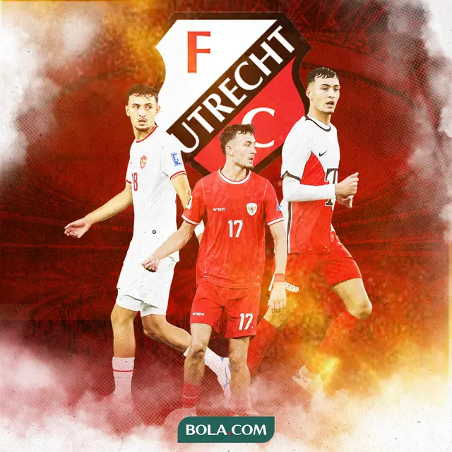 Ilustrasi - Ivar Jenner Timnas Indonesia dan FC Utrecht (Bola.com/Adreanus Titus/Geaby Fadhilatu Sholikha)