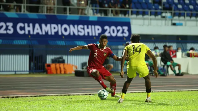 Timnas Indonesia U-23 menyerah 1-2 dari Malaysia pada laga pembuka Grup B Piala AFF U-23 2023, Jumat (18/8/2023) malam WIB. (dok. PSSI)