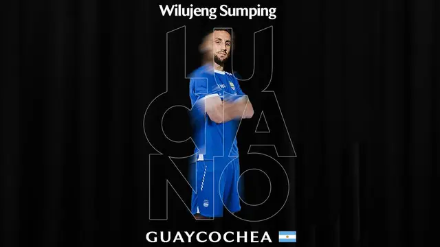 Pemain asing anyar Persib Bandung Luciano Guaycochea. (Dok Persib)