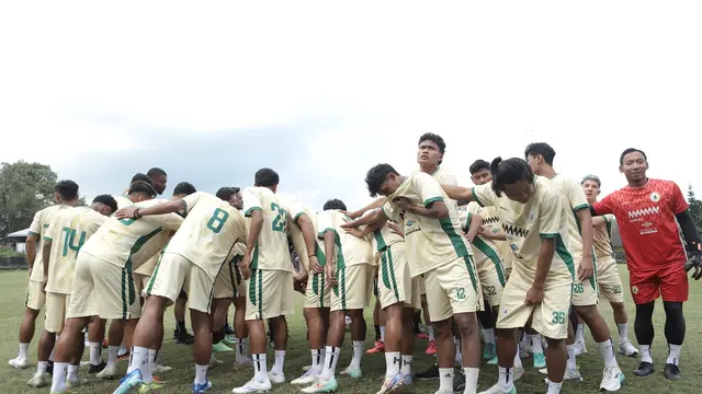 PSS Sleman bersiap melawan Persebaya Surabaya. (Doc PSS)