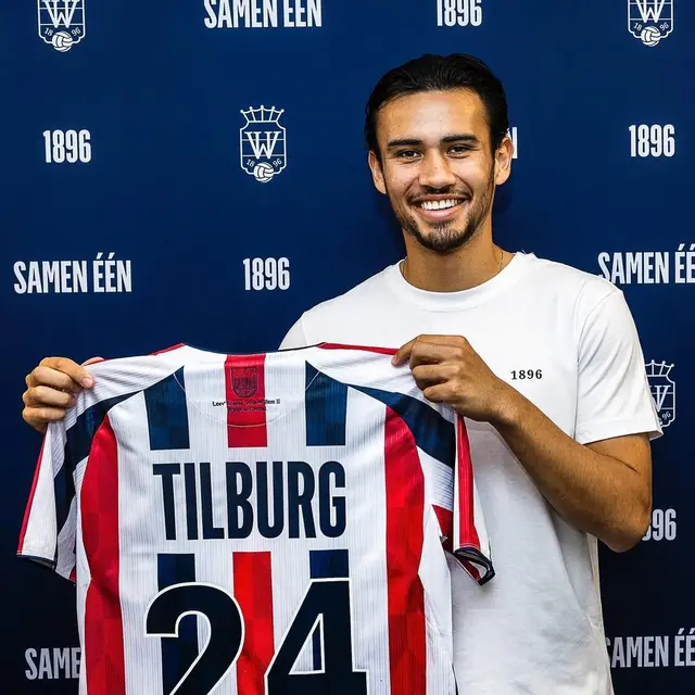 Nathan Tjoe-A-On resmi bergabung dengan tim divisi 2 Liga Belanda, Willem II Tilburg. (Dok. Official Willem II Tilburg)