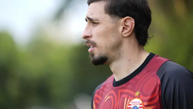 Gelandang baru Persija Jakarta, Gustavo Franca bersiap menjalani persiapan menuju BRI Super League 2025/2026. (Dok. Persija)