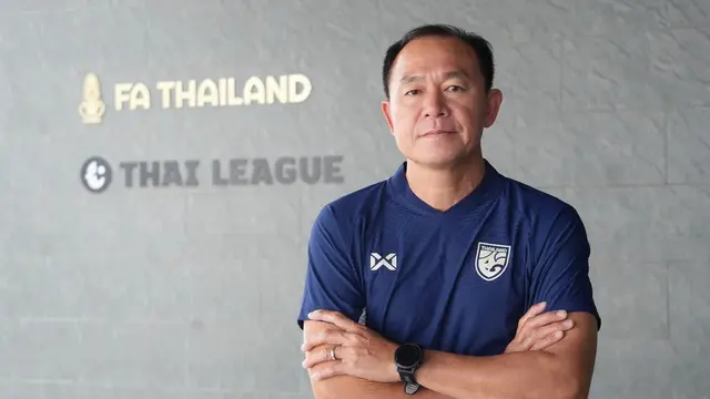 Pelatih Timnas Thailand U-23, Thawatchai Damrong-Ongtrakul. (dok. Aseanutdfc)