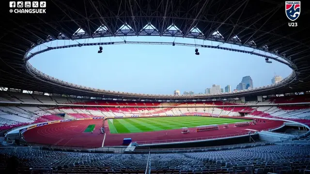 Stadion Utama Gelora Bung Karno (SUGBK), Jakarta Pusat. (Bola.com/Dok.Instagram Changsuek).