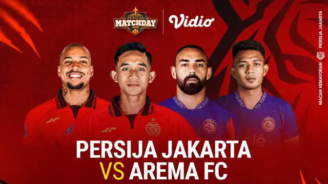Saksikan live streaming friendly match: Persija vs Arema FC di Vidio. Jangan ketinggalan nonton friendly match antara Persija vs Arema, dalam bertajuk 