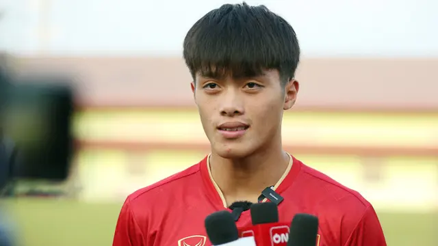 Nguyen Quoc Viet, striker Timnas Vietnam U-23. (Dok. vff.org.vn)