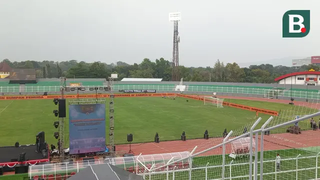 Stadion Sumpah Pemuda, Lampung bakal jadi markas Bhayangkara FC pada BRI Super League 2025/2026. (Hendry Wibowo/Bola.com)