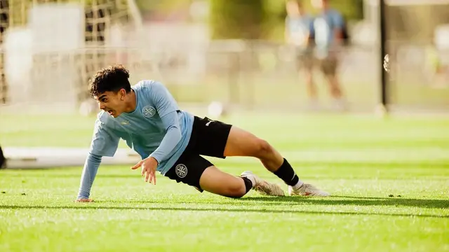 Mathew Baker bersama Melbourne City. (Instagram/mat_baker09).