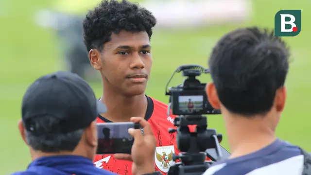 Penyerang Timnas Indonesia U-17 Fadly Alberto Hengga. (Alit Binawan/Bola.com)