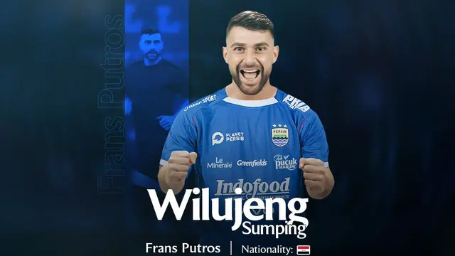 Frans Putros ketika dikenalkan sebagai pemain baru Persib Bandung musim 2025/2026 - Dok. Persib Bandung