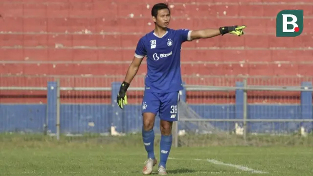 Dikri Yusron saat masih memperkuat Persik Kediri. (Bola.com/Gatot Susetyo)