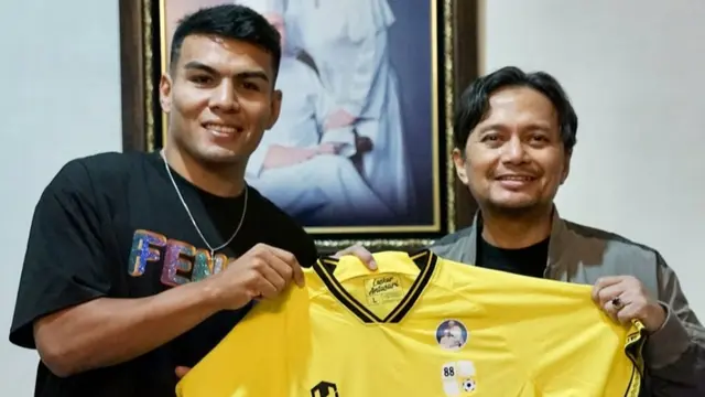 Alexsandro Ferreira, Striker asal Brasil rekrutan baru Barito Putera jelang musim 2025/26. (Bola.com/Gatot Sumitro)