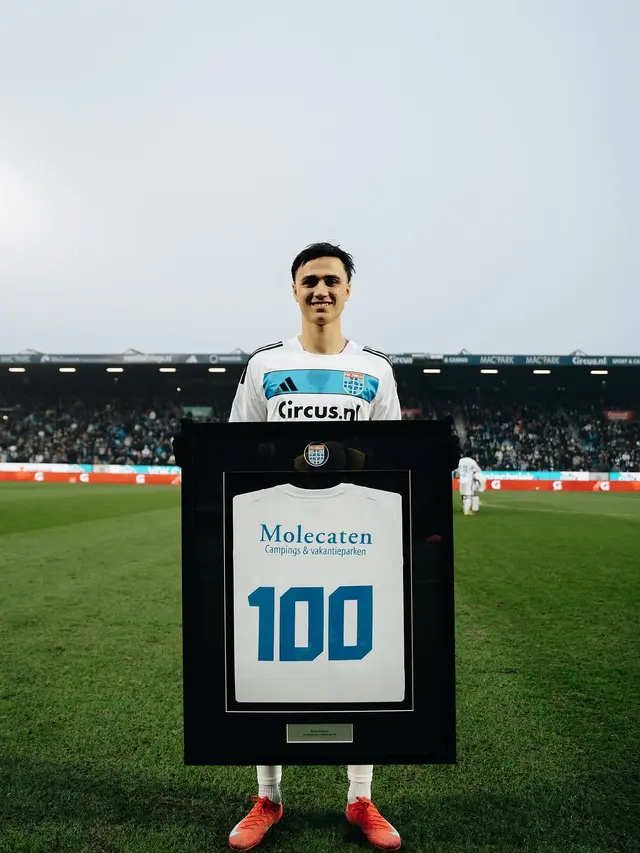 Bek Timnas Indonesia, Eliano Reijnders, semakin mendapatkan kesempatan untuk tampil bersama PEC Zwolle di Eredivisie Belanda. (dok. PEC Zwolle)