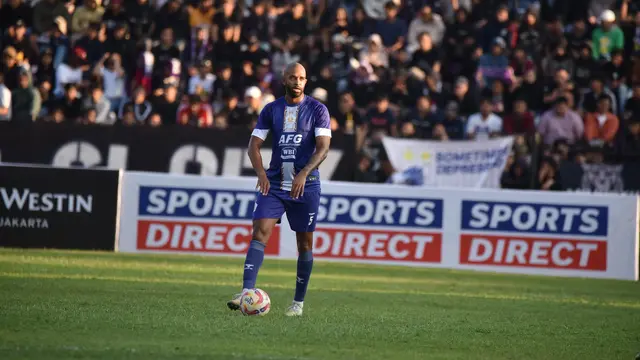 Pemain asing Persik Kediri, Lucas Gama. (Bola.com/Nandang Permana)