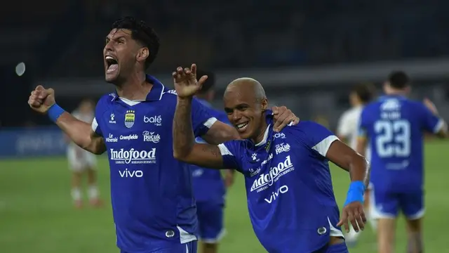 William Marcilio mencetak gol pada laga Persib Bandung vs Western Sydney Wanderers (Dok. Persib Bandung)