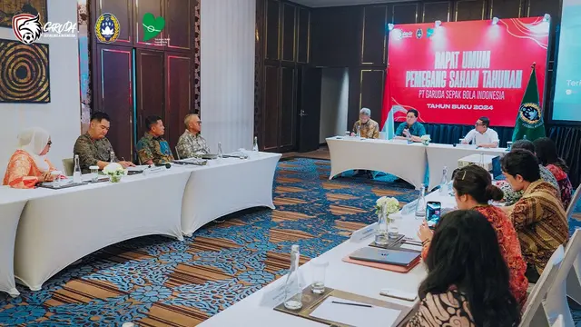 Rapat Umum Pemegang Saham (RUPS) PT Garuda Sepak Bola Indonesia. (Bola.com/Dok.PSSI).