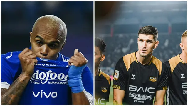 Persib Bandung dan Dewa United. (Bola.com/Dok.Persib Bandung dan Dewa United).