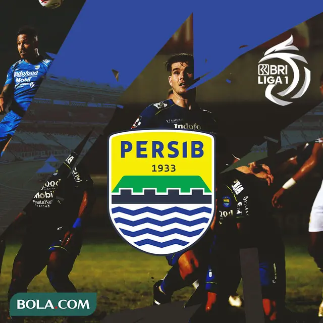 Liga 1 - Ilustrasi Logo Persib Bandung BRI Liga 1 