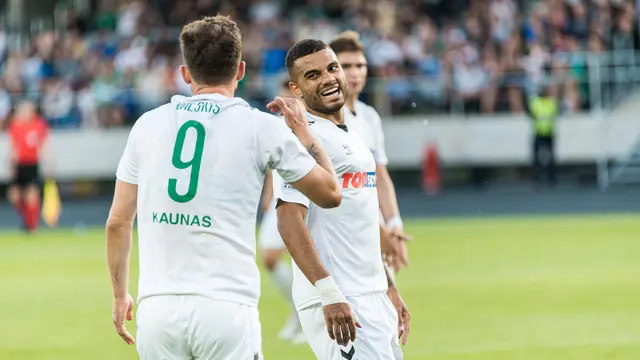 Anton Fase saat masih membela FK Kauno Žalgiris. (Dok. Official FK Kauno Žalgiris)
