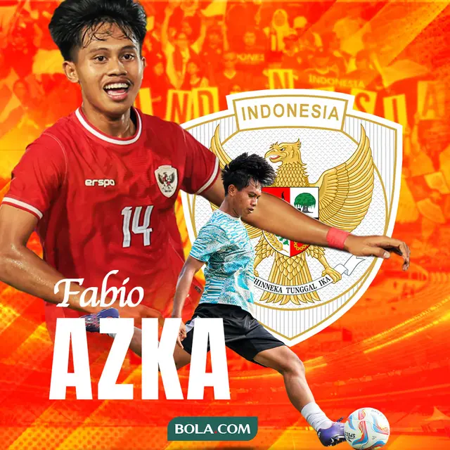 Timnas Indonesia U-17 - Ilustrasi Fabio Azka