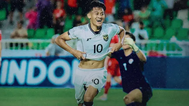 Striker Timnas Indonesia U-17, Muhammad Mierza Firjatullah. (Bola.com/Dok.X Timnas Indonesia).