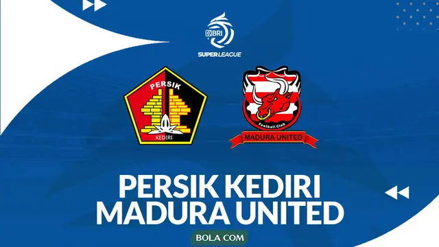Ilustrasi Persik Kediri Vs Madura United - BRI Super League 2025/2026. (Bola.com/Gregah Nurikhsani)