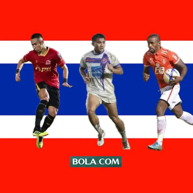 Ilustrasi pemain Indonesiia di Liga Thailand. (Bola.com/Benediktus Gerendo Pradigdo)