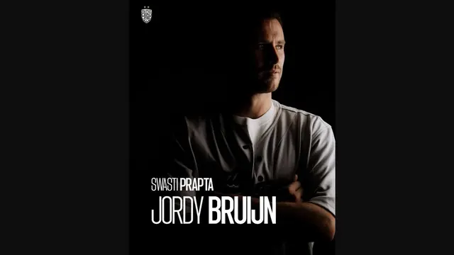 Jordy Bruijn akhirnya resmi diperkenalkan sebagai pemain asing Bali United. (Doc Bali United)