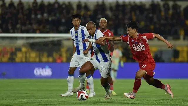 Persib Bandung menelan kekalahan 1-2 dari Persijap Jepara pada laga pekan kedua BRI Super League 2025/2026 di Stadion Gelora Bumi Kartini, Jepara, Senin (18/8/2025) malam WIB. (dok. Persib Bandung)