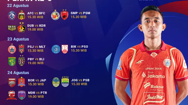 Jadwal BRI Super League di Vidio. (dok. vidio.com)